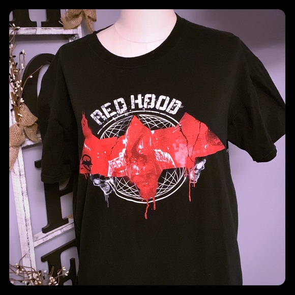 red hood shirt